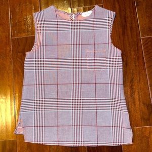 Argent Sleeveless Top